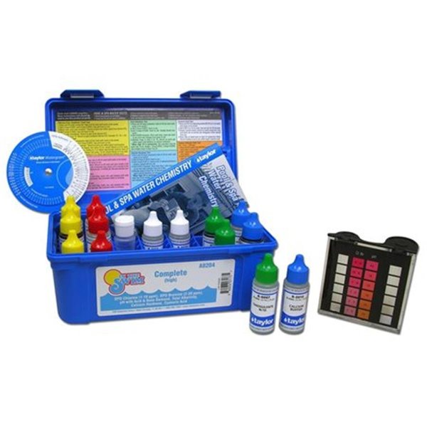 Taylor Technologies Complete High Range Pool & Spa Water Test Kit TA60179